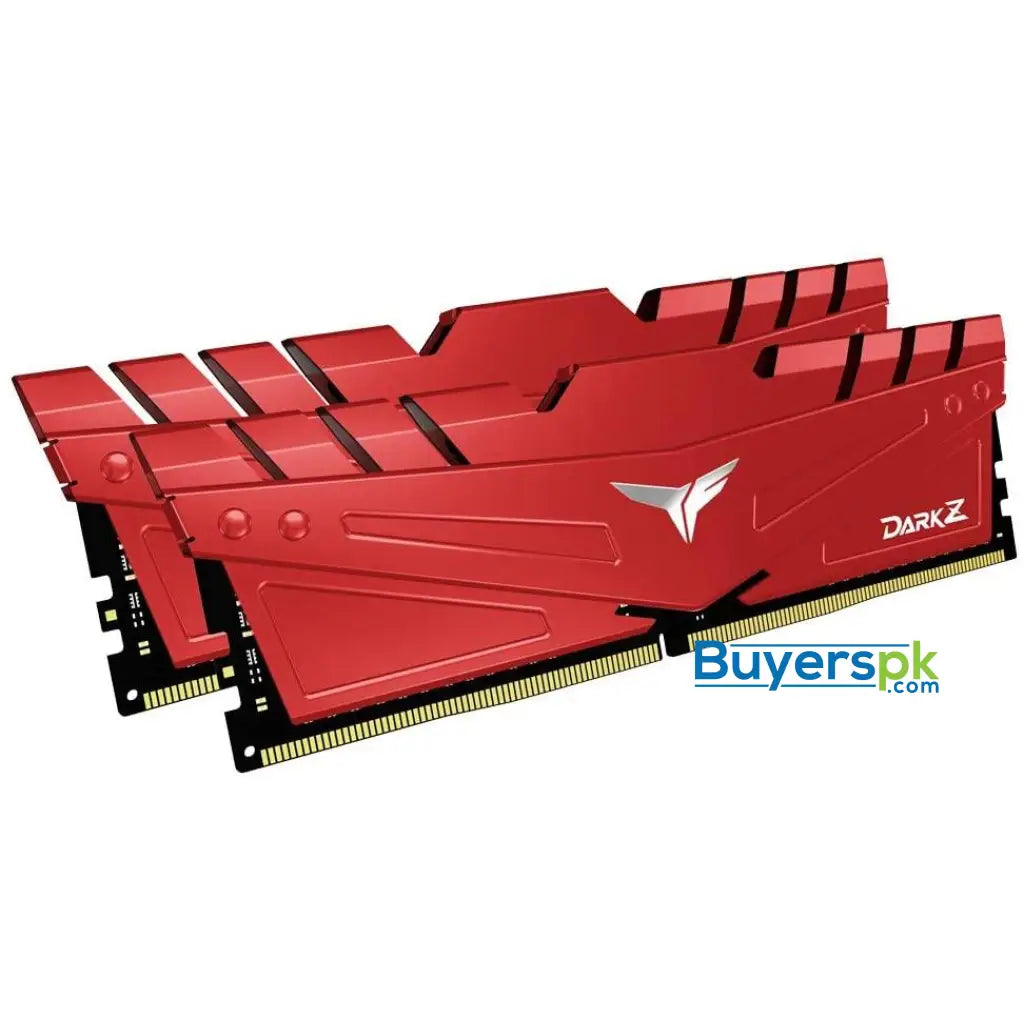 Teamgroup T-force Dark Z Ddr4 16gb (8gbx2) 3200mhz (tdzrd416g3200hc16cdc01) Memory - RAM Price in Pakistan Teamgroup T-force Dark Z Ddr4 16gb (8gbx2) 3200mhz (tdzrd416g3200hc16cdc01) Memory - RAM Price in Pakistan